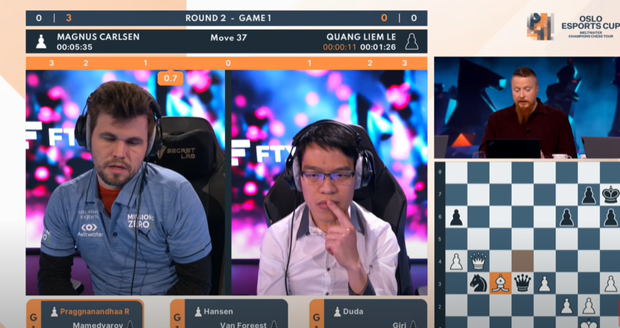 Échecs Le Quang Liem bat le meilleur joueur d échecs au monde Magnus Carlsen